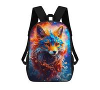 sinyumoney Celestial Fox Rucksack Tagesrucksack Business-Rucksack Wasserabweisende Schultasche Für Herren/Damen 17inch