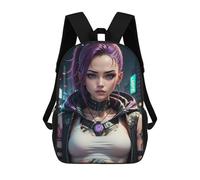 sinyumoney Citizen 2070 Schulrucksack, Modischer Schreibwarenrucksack, Wasserdichter Freizeitrucksack Für Damen Und Herren 17inch