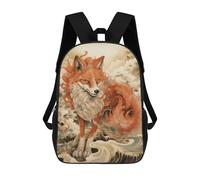 sinyumoney Enchanted Fox Rucksack Reise College Rucksack Rucksäcke Für Campus Outdoor Reisen Sport 17inch