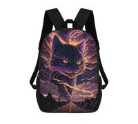 sinyumoney Enchanted Giant Cat Kinder Schulrucksack Schultaschen Freizeitrucksack Reiserucksack Jungen Mädchen Tagesrucksack Mit Großem Fassungsvermögen 17inch