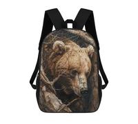 sinyumoney Ethereal Bear Rucksack Schultasche Oberstufe Sekundarstufe Freizeitrucksack Für Campus Outdoor Reisen Sport 17inch