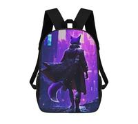 sinyumoney Fox Journey Modischer Rucksack, Wasserdichter Freizeitrucksack Für Damen, Herren Und Teenager 17inch