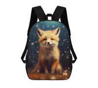 sinyumoney Fox Loving Modischer Rucksack, Wasserdichter Freizeitrucksack Für Damen, Herren Und Teenager 17inch