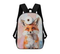 sinyumoney Fox with Toilet Paper Rucksack Schulrucksack Business Laptoprucksack Unisex Freizeitrucksack Für Teenager Mädchen Jungen Frauen Männer 17inch