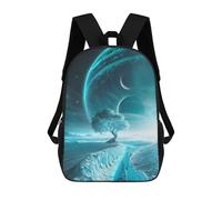 sinyumoney Frozen Frontier Schulrucksack, Reiserucksack, College-Rucksack Für Männer, Frauen Und Teenager 17inch
