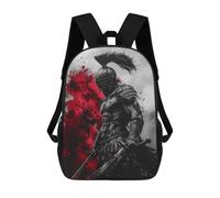 sinyumoney Gladiator Epic Battle Poster Kinderrucksäcke, Schulrucksack, 3D-gedruckter Rucksack Für Kinder, Reiserucksack, Büchertasche, Kinder-Schultasche 17inch Schultasche