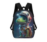 sinyumoney Kinderrucksack, Space Dinosaur Adventure Toy Schulrucksack Mit Großem Fassungsvermögen Für Schüler, Jungen, Mädchen, Erwachsene Und Jugendliche 17inch