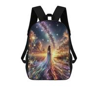 sinyumoney Magic of The Sky Leichter Schulrucksack, Ideal Für Flughafen Und Uni, Für Männer, Frauen Und Teenager 17inch