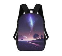 sinyumoney Meteor Shower Memories Schulrucksack Schultaschen Für Mädchen Jungen Rucksack Mit Tasche Modischer Schulrucksack Kinderrucksack 17inch