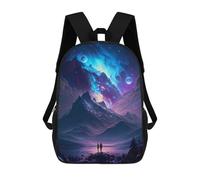 sinyumoney Nebula Paradise Schulrucksack Schultaschen Für Mädchen Jungen Rucksack Mit Tasche Modischer Schulrucksack Kinderrucksack 17inch