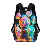 sinyumoney Neon Toy Schulrucksack, Arbeitsrucksack, Laptop-Rucksack, Rucksacktasche Für Teenager, Mädchen, Jungen, Frauen, Männer 17inch