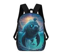 sinyumoney Oceanic Giant Schulrucksack, Freizeitrucksack, Schulrucksack, Arbeitsrucksack, Reiserucksack Für Camping, Outdoor-Abenteuer Und Den Täglichen Gebrauch 17inch