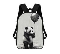 sinyumoney Panda Animal Balloon Rucksack Schule Business Laptop Rucksack Tasche Unisex Freizeit Tagesrucksack Für Teenager Mädchen Jungen Frauen Männer 17inch