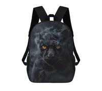 sinyumoney Puma in Black Smoke Rucksack Schulrucksack Freizeitrucksack Tagesrucksack Schul-Arbeits-Reiserucksack Für Männer, Frauen Und Teenager 17inch