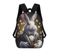 sinyumoney Rabbit Suit Animal Rucksack Computerrucksack Für Schule/Arbeit/Reisen Für Teenager Mädchen Jungen Frauen Männer 17inch