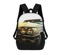 sinyumoney Rare Classic Cars Rucksack Schule Sekundarstufe Gymnasium Hochschule Rucksack Reisen Für Camping Outdoor-Abenteuer Und Alltag 17inch