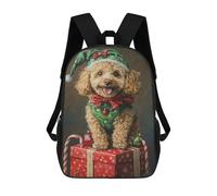 sinyumoney Rucksack Giraffe in tropischen Blumen, wasserabweisend, Reiserucksack, Computertasche für Campus, Outdoor, Reisen, Sport, Style-23, 17"