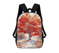 sinyumoney Schulrucksack Für Kinder Solitary Red Giant Schultasche 3D-gedruckte Schultasche Für Jungen, Grund- Und Mittelschüler 17inch
