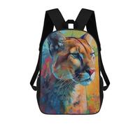 sinyumoney The Moveable Puma Rucksack Schule Business Laptop Rucksack Tasche Unisex Freizeit Tagesrucksack Für Jungen/Mädchen/Teenager 17inch