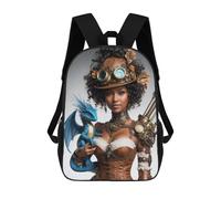 sinyumoney The Steampunk Enchantress Rucksack Schulrucksack Freizeitrucksack Tagesrucksack Schul-Arbeits-Reiserucksack Für Männer, Frauen Und Teenager 17inch