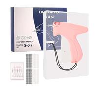 Sinyuyong Kabelloses, nadelloses Nähgerät for Säume und Stoffreparaturen, inklusive 5 Edelstahlnadeln und 1000 Kunststoffverschlüssen(D)