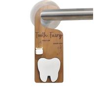Sionhiuo Hänger Für Babyzähne,Holz Mit Geldschlitz - Schmuckdose Halter Aufbewahrungsbox Für Kinder
