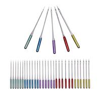 SIOPPKIK 30 Stück Nadeln Nähmaschine 65/9 75/11 90/14 100/16 110/18 Nähmaschinennadeln Universal Nähen Maschine Nadel Set Maschinennadeln kompatibel mit Singer Brother für Leder Jeans Stoffe