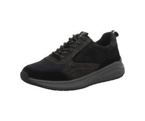 Sioux Bequeme Schnürschuhe für Herren, schwarz, Größe 44 ½ EU / 10 UK