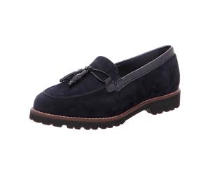 Sioux Business Slipper für Damen, blau, Größe 39 ½ EU / 6 UK