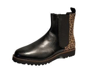 Sioux Chelsea Boots für Damen, schwarz, Größe 37 ½ EU / 4,5 UK