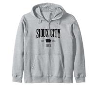 Sioux City Iowa Vintage Pride Kapuzenjacke