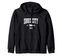 Sioux City Iowa Vintage Pride Kapuzenjacke