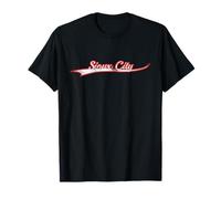 Sioux City Iowa Woodbury County Vintage Varsity Distressed T-Shirt
