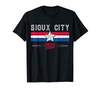 Sioux City T-Shirt Retro Vintage Shirt Geschenk Damen Herren Kinder T-Shirt