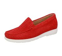 Sioux CORTIZIA-713-H Slipper in Übergrößen Rot 64902 große Damenschuhe, Größe:42