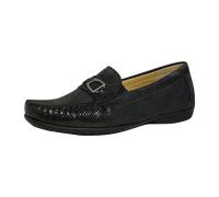 Sioux Mokassin Cortizia-723-H Damen Indigo Orthopädisch Größe 40 EU (6,5 UK) Weit