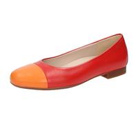 Ballerina SIOUX "Villanelle-702", Damen, Gr. 37.5 (UK 4 1/2), rot, Obermaterial: 100% Lammnappaleder LANA. 100% Gummi rubber., Schuhe Ballerina (37002153-37,5) rot