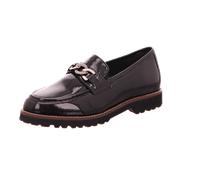 Sioux Damen Meredith Mokassin, Schwarz, 42 EU Weit