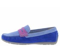 Sioux Damen Carmona Mokassin, Savoy/Aqua/Deeprose, 41 EU, Savoy Aqua Deeprose, 41 EU