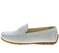 Sioux Damen Carmona Mokassin, Weiss, 40.5 EU