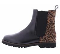 Sioux Damen Meredith Chelsea-Stiefel, Schwarz Caramel, 41 EU Weit