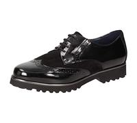 Sioux Meredith-703-H Damen Brogue in schwarz 4