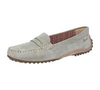 Slipper SIOUX "Cacciola", Damen, Gr. 36 (UK 3 1/2), grau, Obermaterial: 100% Kalbsveloursleder CAVL. 100% Gummi rubber., Schuhe Slipper (36502502-36) grau
