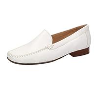 Sioux Campina Snow (Weiss) (beige) - Slipper - Damenschuhe Slipper / Trotteur, Beige, leder (candala), absatzhöhe: 15 mm für Damen, weiß, Gr. 42 ½ EU / 8,5 UK