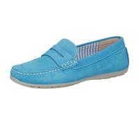 Slipper SIOUX "Carmona-700", Damen, Gr. 35 (UK 3), braun (cognac), Obermaterial: 100% Kalbsveloursleder CAVL. 100% Gummi rubber., Schuhe Slipper (67097248-35) cognac