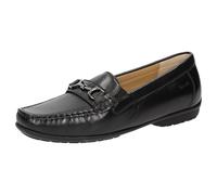 Slipper SIOUX "Cortizia-738-H", Damen, Gr. 36 (UK 3 1/2), schwarz, Obermaterial: 100% Ziegenveloursleder GOVL. 100% Gummi rubber., Schuhe Slipper (15985758-36) schwarz