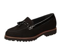 Sioux Damen 66540 Mokassin, Schwarz, 38.5 EU Weit