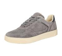 Sneaker SIOUX "Maites sneaker 004", Damen, Gr. 37 (UK 4), grau, Obermaterial: 100% Kalbsveloursleder CAVL. 100% Gummi rubber., Schuhe Sneaker (45211825-37) grau