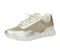 Sneaker SIOUX "Mokrunner-D-017", Damen, Gr. 40 (UK 6 1/2), gold, Obermaterial: 80% Ziegenleder goatskin. 20% Textilmaterial TEXMAT. 100% Gummi rubber., Schuhe Sneaker (28004148-40) gold