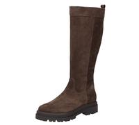 Stiefel SIOUX "Kuimba-703", Damen, Gr. 39 (UK 5 1/2), braun (dunkelbraun), Obermaterial: 100% Kalbsveloursleder CAVL. 100% Gummi rubber., Schuhe Stiefel (27937551-39) dunkelbraun